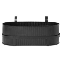 Ferm LIVING Balconnière Bau, Noir