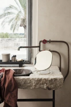 Ferm LIVING Miroir De Table Pond, Laiton -Intérieure Décoration Magasin 109 2039