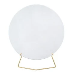 Moebe Miroir Sur Pied 20 cm, Laiton
