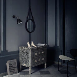 GUBI Miroir Adnet S, Brun Clair -Intérieure Décoration Magasin 117Gubi iso