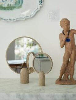 Skagerak Miroir Aino, Grand Modèle, Chêne 7 Skagerak Miroir Aino, Grand Modèle, Chêne -Intérieure Décoration Magasin 1480004 1480003 M 1