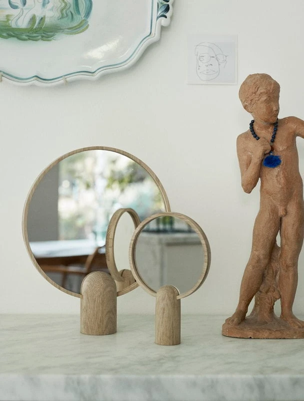 Skagerak Miroir Aino, Grand Modèle, Chêne 5 Skagerak Miroir Aino, Grand Modèle, Chêne – Image 3