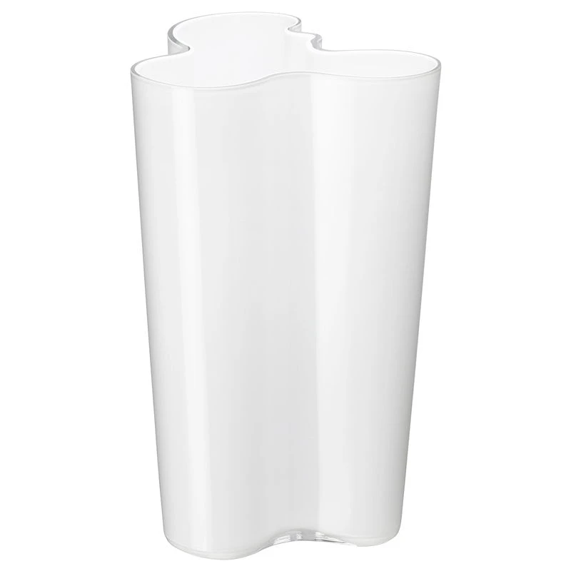 Iittala Vase Aalto 251 mm, Blanc 4 Iittala Vase Aalto 251 mm, Blanc – Image 2
