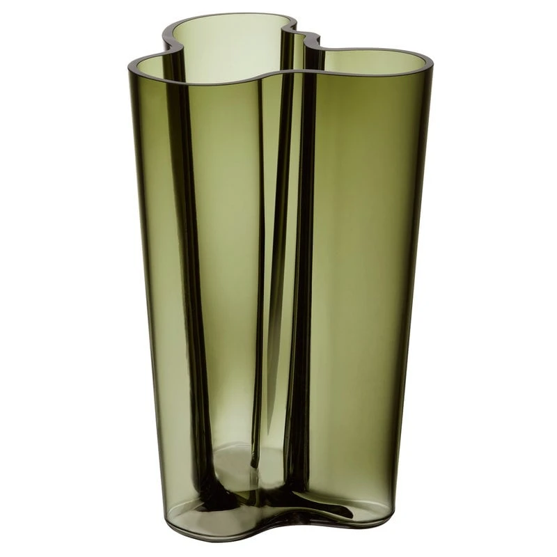 Iittala Vase Aalto 251 mm, Vert Mousse 3 Iittala Vase Aalto 251 mm, Vert Mousse