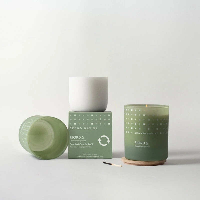 Skandinavisk Recharge Pour Grande Bougie Parfumée, FJORD 5 Skandinavisk Recharge Pour Grande Bougie Parfumée, FJORD – Image 3