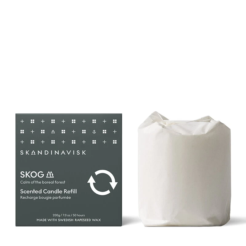 Skandinavisk Recharge Pour Grande Bougie Parfumée, SKOG 4 Skandinavisk Recharge Pour Grande Bougie Parfumée, SKOG – Image 2