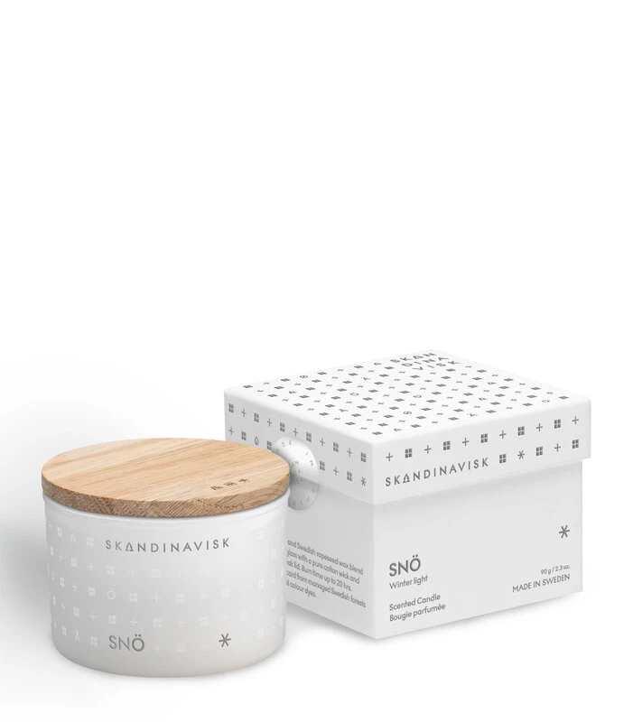 Skandinavisk Bougie Parfumée Avec Couvercle, SNÖ, 90 g 7 Skandinavisk Bougie Parfumée Avec Couvercle, SNÖ, 90 g – Image 5
