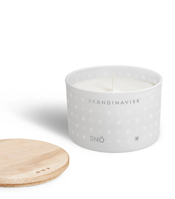 Skandinavisk Bougie Parfumée Avec Couvercle, SNÖ, 90 g 4 Skandinavisk Bougie Parfumée Avec Couvercle, SNÖ, 90 g – Image 2