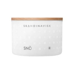 Skandinavisk Bougie Parfumée Avec Couvercle, SNÖ, 90 g