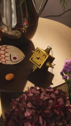 Vitra Poupées En Bois, Mother Fish & Child -Intérieure Décoration Magasin 2021 09 30 FDS Valmiit VVV 44