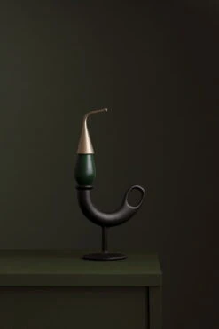 Nedre Foss Éteignoir à Bougies Sammu, Laiton -Intérieure Décoration Magasin 2022 Nedre Foss Christmas Sammu and Ildhane green candle 2