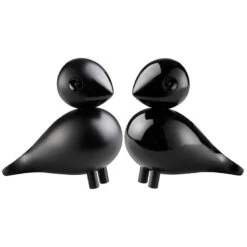 Kay Bojesen 2 tourtereaux, Noir