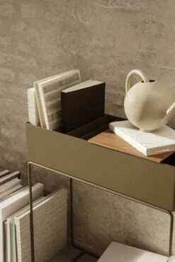 Ferm LIVING Plant Box, Olive -Intérieure Décoration Magasin 24 0481