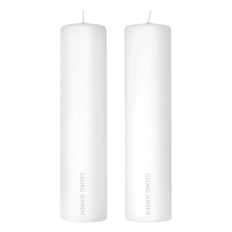 Georg Jensen Lot De 2 bougies, 6 cm 3 Georg Jensen Lot De 2 bougies, 6 cm