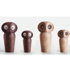 Architectmade Chouette, Petit Modèle, Chêne Naturel -Intérieure Décoration Magasin 3AM iso HV 1