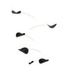 Flensted Mobiles Mobile Drifting Clouds, Noir 1 Flensted Mobiles Mobile Drifting Clouds, Noir -Intérieure Décoration Magasin 3FLNSTD HV