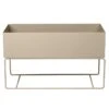 Ferm LIVING Grand Plant Box, Cashmere -Intérieure Décoration Magasin 42fermliving plantbox iso cashmere ma