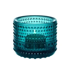 Iittala Photophore Kastehelmi 64 mm, Bleu Marine