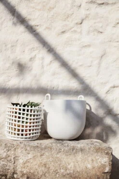Ferm LIVING Grand Pot Speckle, Blanc Cassé -Intérieure Décoration Magasin 48 1490