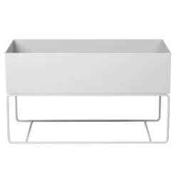 Ferm LIVING Grand Plant Box, Gris Clair