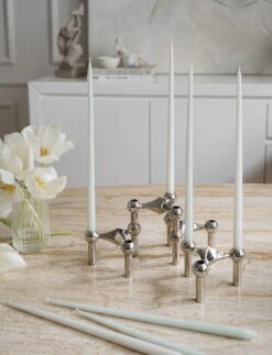 STOFF Copenhagen Bougies STOFF Nagel By Ester&Erik, Lot De 6, Dusty Mint -Intérieure Décoration Magasin 5700002218315 2