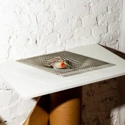 Fundamental Berlin Plateau Gravity, 36 X 36 cm, Acier Inoxydable -Intérieure Décoration Magasin 5Y0A2610