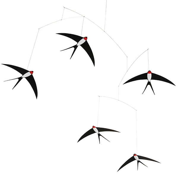 Flensted Mobiles Mobile Swallow 5 3 Flensted Mobiles Mobile Swallow 5