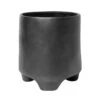 Ferm LIVING Pot De Fleurs Esca, Petit Modèle, 17 cm, Noir -Intérieure Décoration Magasin 733FermLiving AK