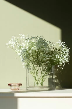 Nedre Foss Bougeoir Pour Bougie Chauffe-plat Sirkel, Primrose Pink -Intérieure Décoration Magasin 7paspww