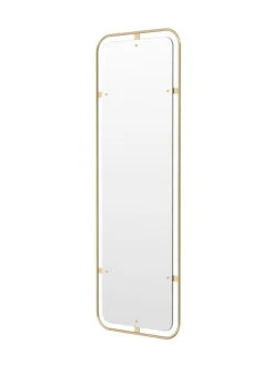 MENU Miroir Rectangulaire Nimbus, Laiton Poli 8 MENU Miroir Rectangulaire Nimbus, Laiton Poli -Intérieure Décoration Magasin 8032839 Nimbus Mirror Rectangular Polished Brass Angle