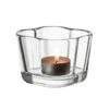 Iittala Bougeoir Pour Bougie Chauffe-plat Aalto 60 mm, Transparent -Intérieure Décoration Magasin 8Iittala AK
