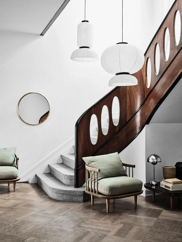 &Tradition Miroir Sillon SH5 66 cm, Laiton – Image 6