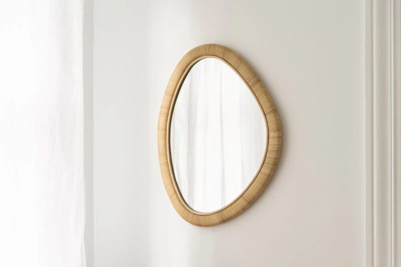 Sika-Design Miroir Malou, 70 x 55 cm, Rotin 4 Sika-Design Miroir Malou, 70 x 55 cm, Rotin – Image 2