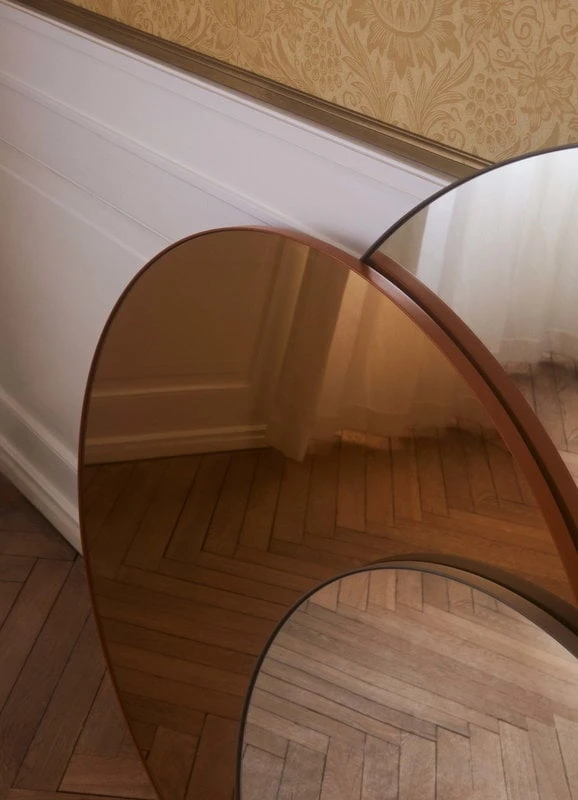 AYTM Miroir Circum, 90 cm, Transparent - Noir 5 AYTM Miroir Circum, 90 cm, Transparent - Noir – Image 3