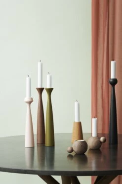 Applicata Bougeoir Rose, Vert Olive -Intérieure Décoration Magasin Applicata 9