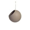 AYTM Petit Pot De Fleurs Suspendu Globe, Taupe - Doré -Intérieure Décoration Magasin Aytm 509210044011 GLOBE hanging flowerpot taupe 7xH154cm