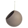 AYTM Grand Pot De Fleurs Suspendu Globe, Taupe - Doré -Intérieure Décoration Magasin Aytm 509210044012 GLOBE hanging flowerpot taupe 1xH188cm