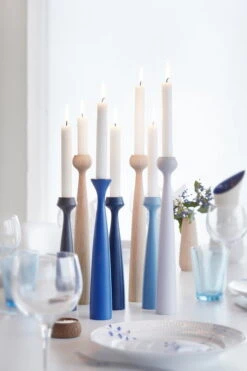 Applicata Bougeoir Lily, Bleu Ciel 13 Applicata Bougeoir Lily, Bleu Ciel -Intérieure Décoration Magasin Blossom Mix dining table2