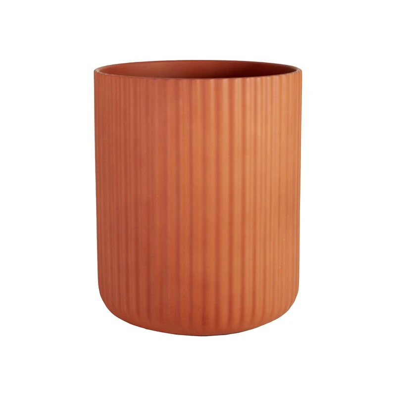 Elementa Pot De Fleurs, Modèle Haut, Terracotta 3 Elementa Pot De Fleurs, Modèle Haut, Terracotta