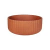Elementa Pot De Fleurs, Modèle Bas, Terracotta -Intérieure Décoration Magasin ELMKLLOWCTRD EE