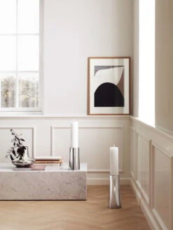 Georg Jensen Vase HK, Acier, Grand Modèle -Intérieure Décoration Magasin GJ HOME AW18 AMBIENCE