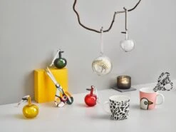 Iittala Pomme En Verre, 3 pièces, Vert -Intérieure Décoration Magasin Iittala 2021 Oiva Toikka Collection 04 1