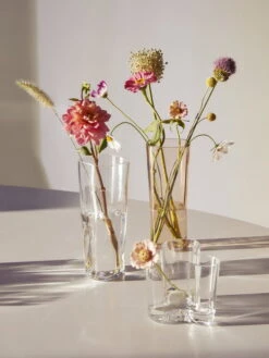 Iittala Vase Aalto, 250 mm, Transparent -Intérieure Décoration Magasin Iittala 2023 Aalto Collection vase250mm vase95mm