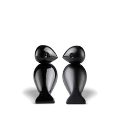 Kay Bojesen 2 tourtereaux, Noir -Intérieure Décoration Magasin KB 39204 1