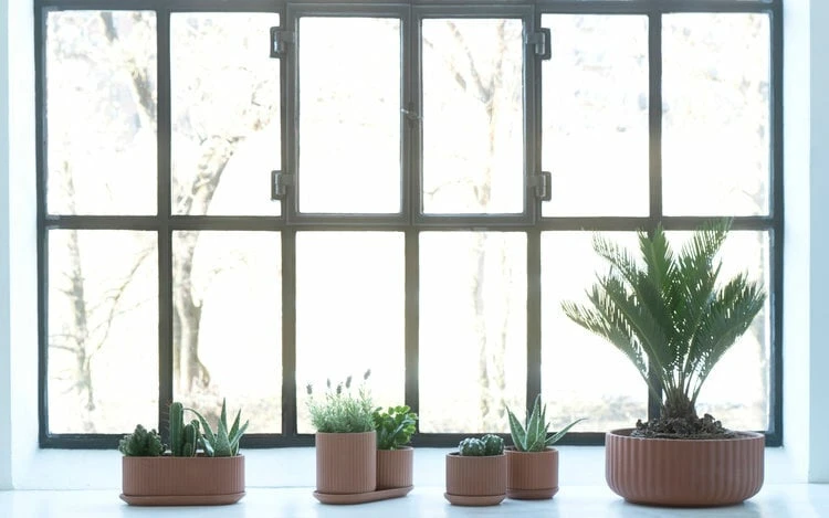 Elementa Pot De Fleurs, Modèle Moyen, Terracotta 4 Elementa Pot De Fleurs, Modèle Moyen, Terracotta – Image 2