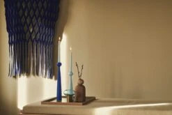 Applicata Bougeoir Lily, Bleu Ciel 10 Applicata Bougeoir Lily, Bleu Ciel -Intérieure Décoration Magasin Kobalt bluesky blue