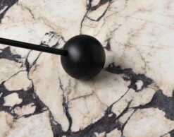 MENU Bougeoir Interconnect, Acier Noir -Intérieure Décoration Magasin MENU Interconnect Candleholder Plinth Low 12