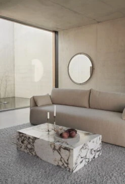 MENU Miroir Nimbus 110 cm, Laiton Bronze -Intérieure Décoration Magasin MENU Nimbus Mirror Offset Saofa Plinth Duca