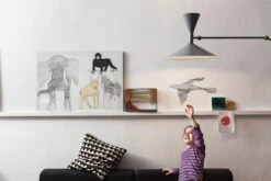 Magis Petite Sculpture Bird, Gris -Intérieure Décoration Magasin Magis kids birds sculpture ambient multi MT340 grey 01 hr