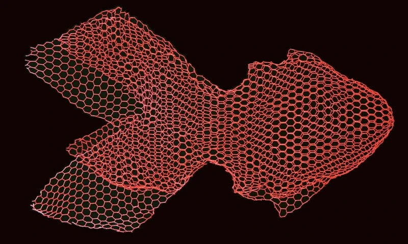 Magis Petite Sculpture Fish, Rouge Fluo – Image 3